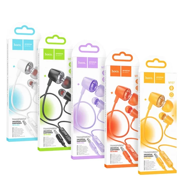 Hoco M107 Discoverer universal earphones with mic