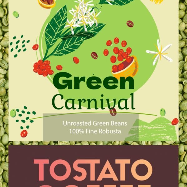 Tostato Green Carnival coffee 125G