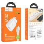 Hoco Wall charger “C94A Metro” PD20W EU set with cable - Image 9