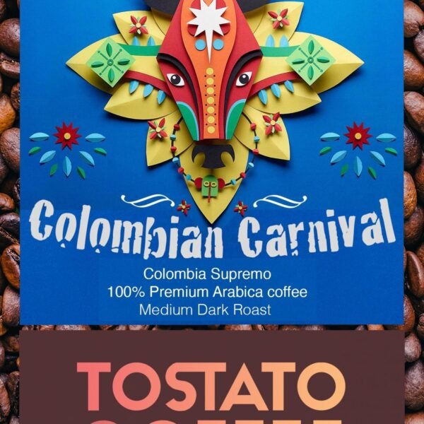 Tostato Colombian Carnival coffee 200G