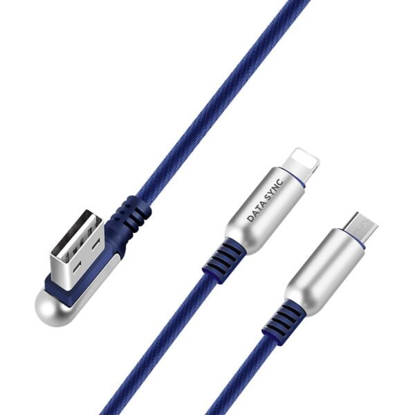 Hoco Cable «U17 Capsule 2-in-1» charging Lightning Micro-USB