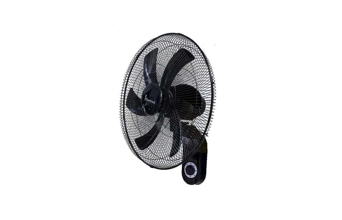 iHome Wall Fan 20 inch - Black - Image 1