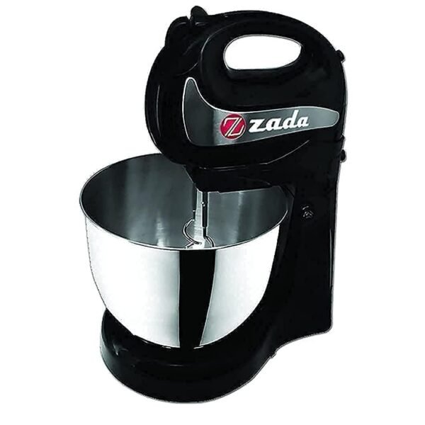 Zada Stainless Egg Mixer with Pastry Maker Pot - 400W -4L- 4 Speeds