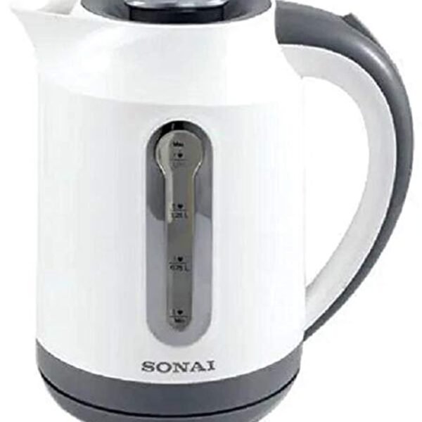Sonai Kettle ,1.7L ,2200 Watt,White ,MAR-3000