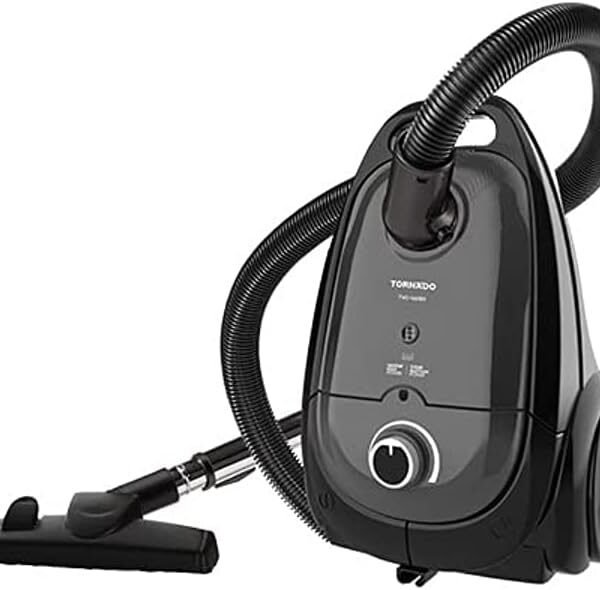 TORNADO Vacuum Cleaner 1600 Watt, Anti-Bacteria Filter, Grey TVC-160SG