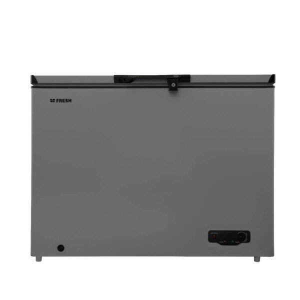 Fresh FDF 270 Digital Chest Freezer, 200 Liter Capacity, Elegant Silver