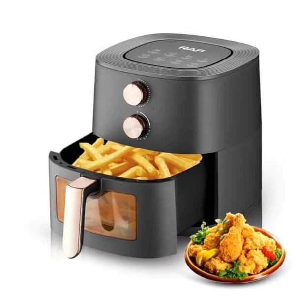 RAF Air Fryer,R.5234B,5.8L 1700W,Black