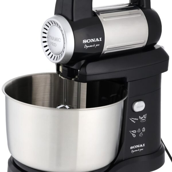 Sonai Dynamic Stand Mixer -5 Mixing Speeds and turbo function ,3L,500 Watt,SH-M800