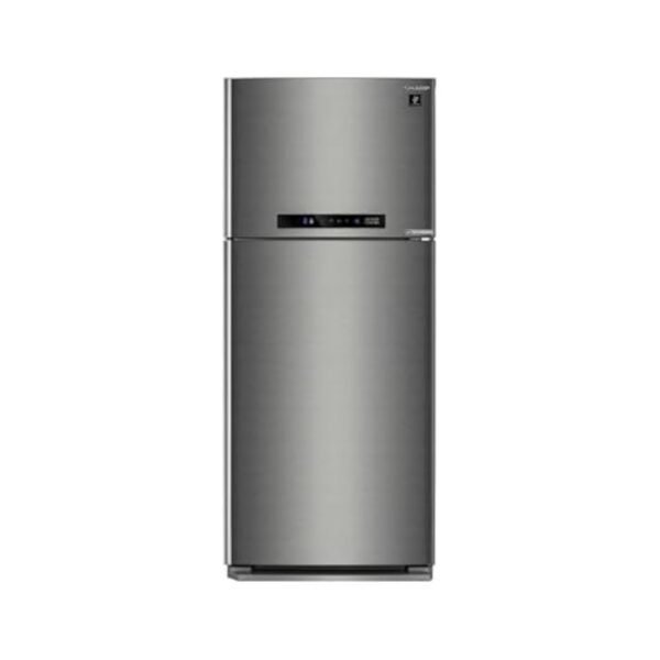 SHARP Fridge Inverter Digital, 450 Liter, Dark Stainless SJ-PV58G-DST