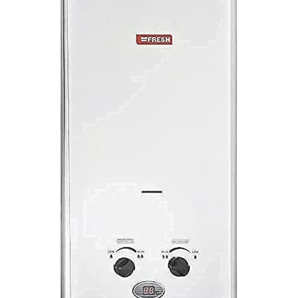 Fresh Gas Water Heater 10 liter/Stainless