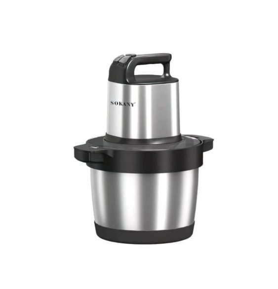 Sokany SK-7033 Sukani Chopper, Stainless, 6.5 Litre, 1500 Watt