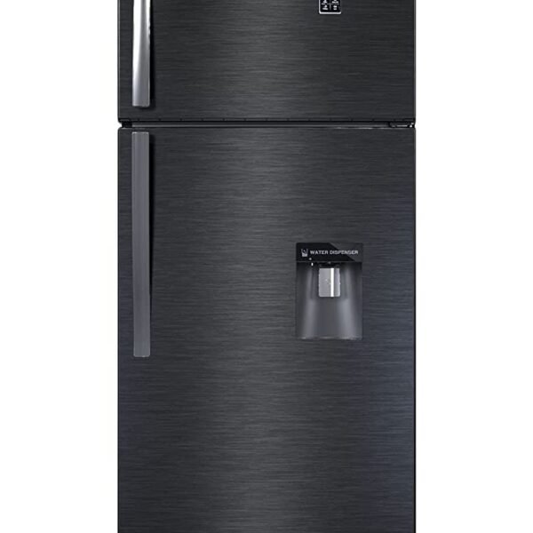 Fresh Digital Refrigerator with LG Motor and Water Dispenser, 436L - Black, Fnt-D580YB