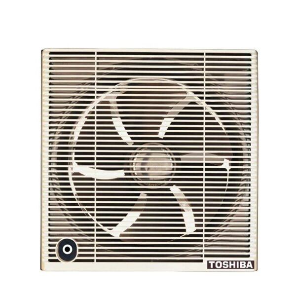 TOSHIBA Bathroom Ventilating Fan 30 cm, Privacy Grid, Brown VRH30S1N