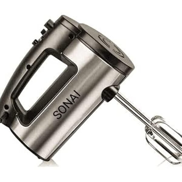 Sonai Hand Mixer -5 Speeds and turbo function,300 Watt,SH-M790