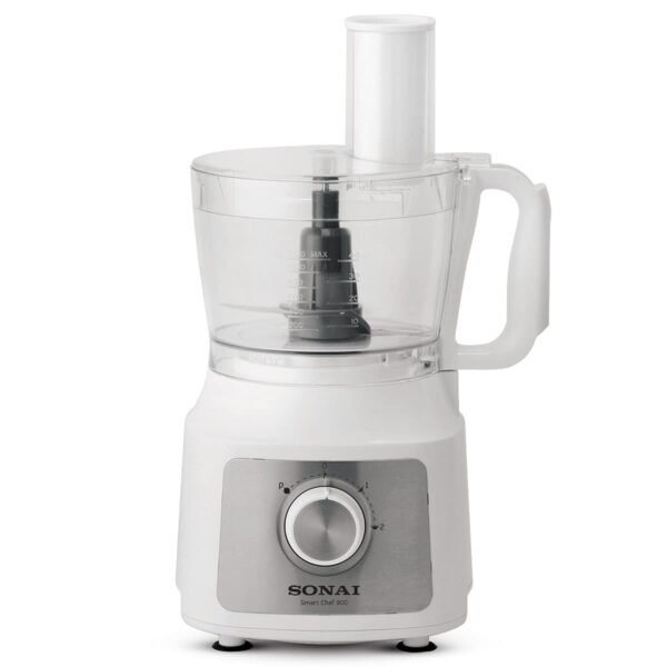 Sonai Smart Chef Food Processor, 1.2 Liter ,800 Watt,White– SH-5800