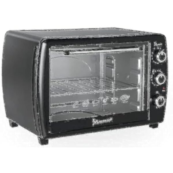 iHome Electric Oven KI-5125 40 Liter 1200W,Timer 90m,Thermostat,Black (International Warranty)