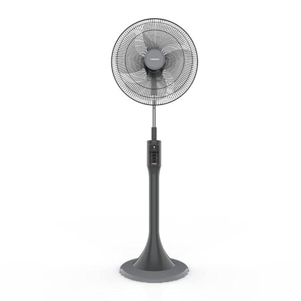 TORNADO Stand Fan 18 Inch, 4 Blades, Grey TSF-18MG