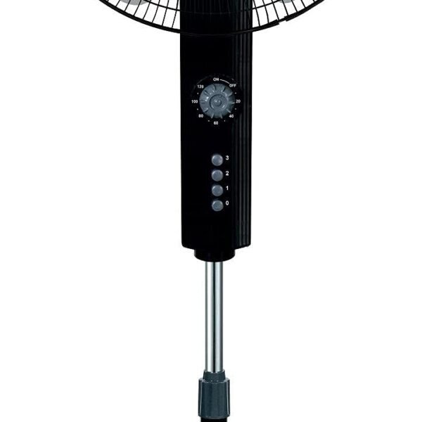 Smart SSF1803 5 Blades Stand Fan, 18 Inch Size, Black