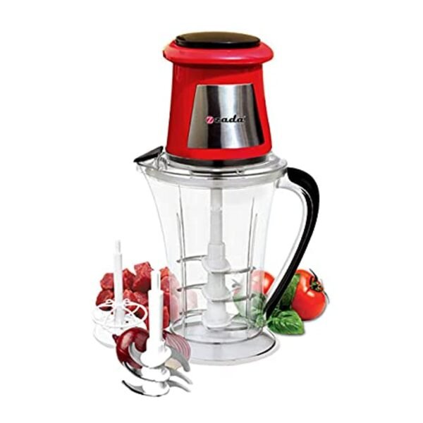 Zada ZCH-500 Chopper with 6 Blades - 1.5 Liter