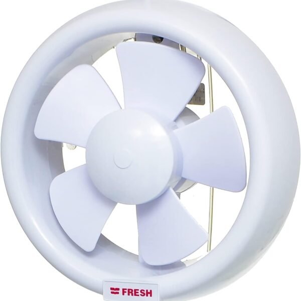 Fresh glass wall ventilator 20 white