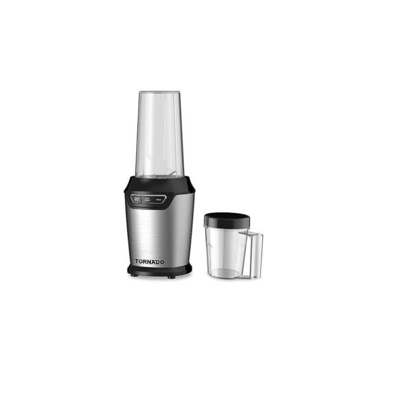TORNADO Electric Blender 1000 Watt 0.75 Liter Extra 0.5 Liter Jar Black TBL-1000W