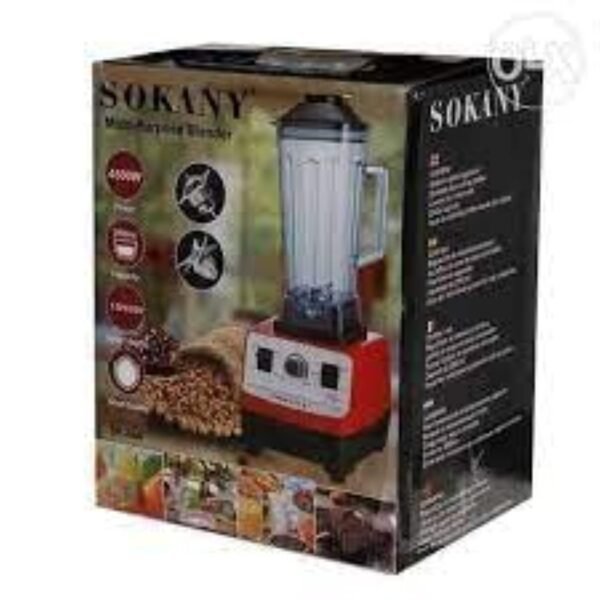 one year warranty_Multi-Function Adjustable Food Processor - 2L, Red, SK-444