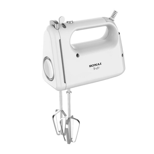 Sonai Twister Hand Mixer-5 Speeds , 300 Watt, White ,SH-M795