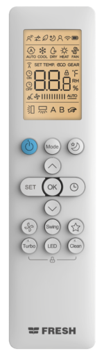 Fresh Air Conditioner Turbo 2.25 HP - Cool only white - Image 2