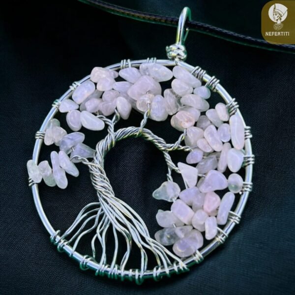 Rose quartz pendant